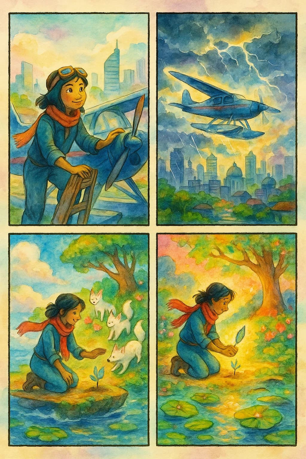 La Pilote et les Quêtes de l'Île Céleste