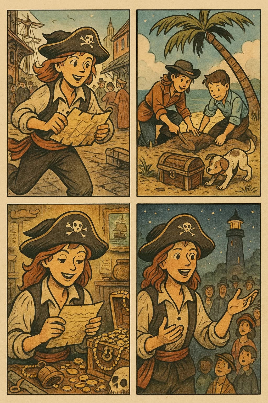 Les Trésors Côtiers du Pirate