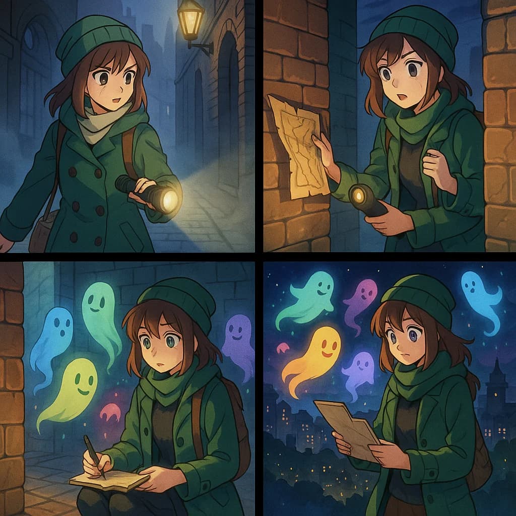 Le Chasseur de Fantômes des Ruelles d'Édimbourg