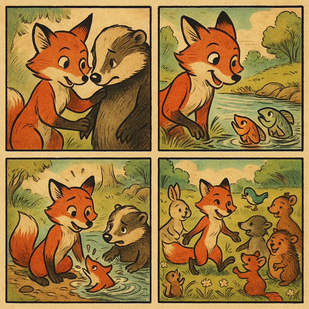 Fábula de la Palabra Amable