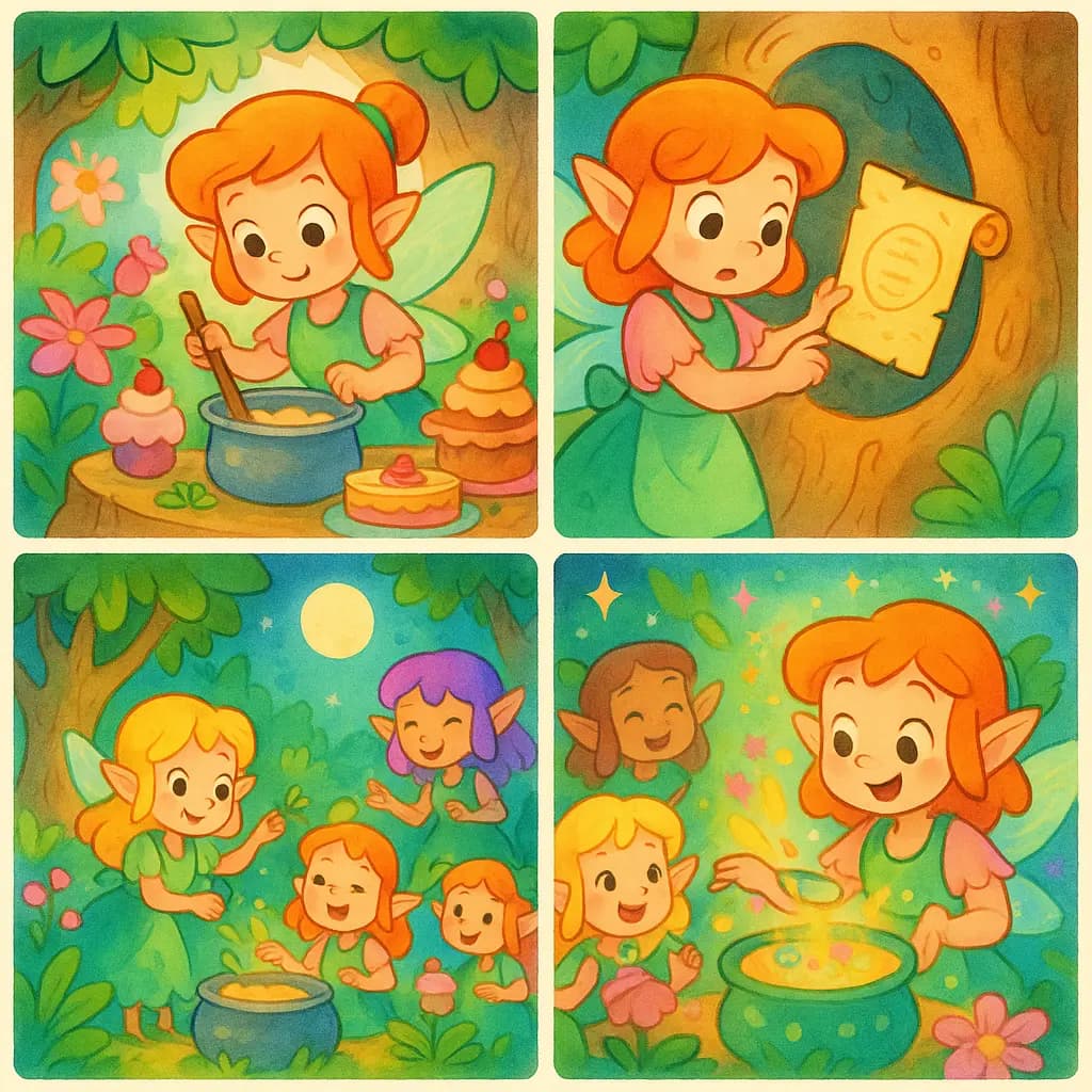 Storia della Fata Cuoca e dei Segreti Dimenticati