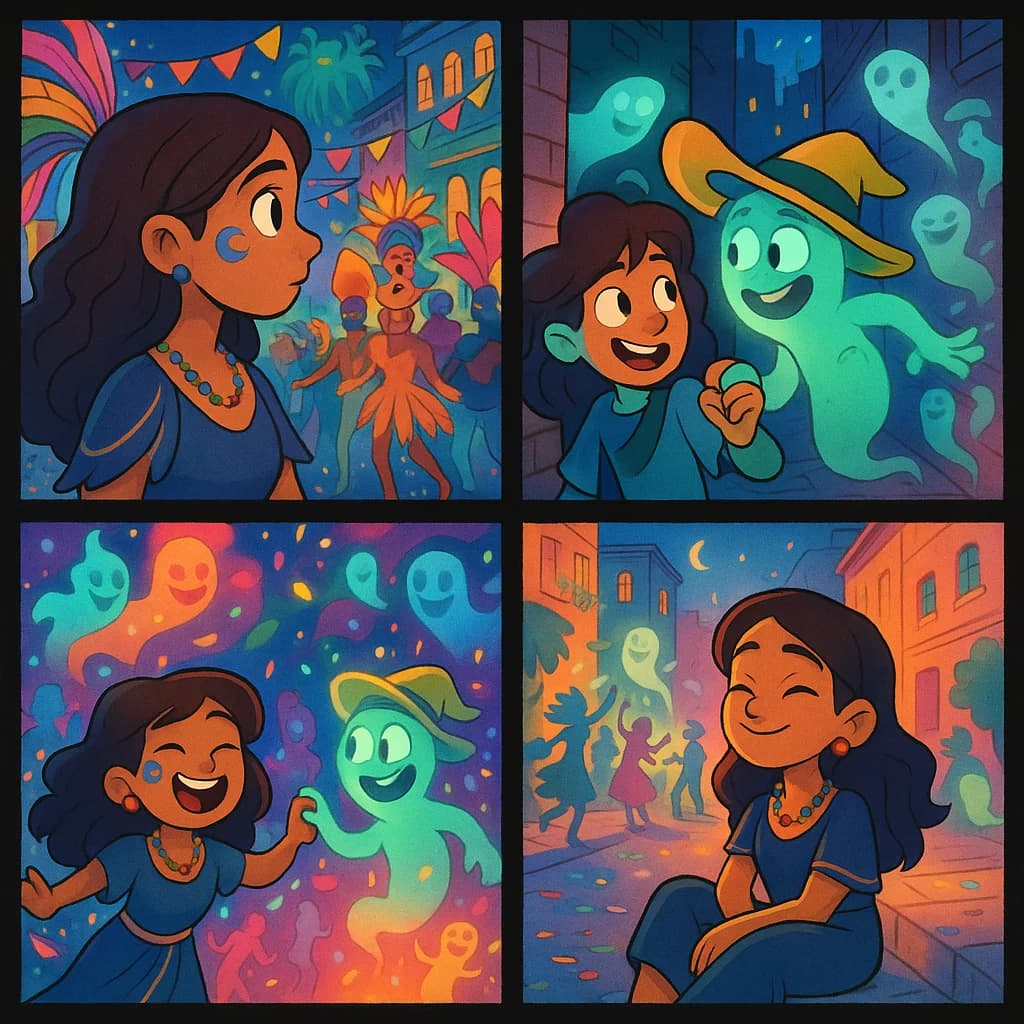 La Médium y el Carnaval de los Espíritus