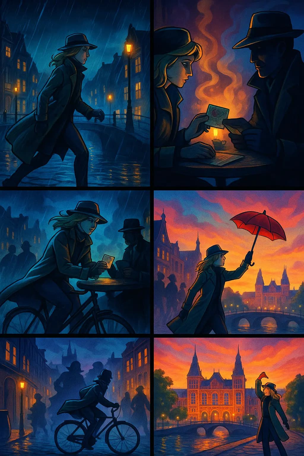 Ombres sur les Canaux : Un Conte d'Espionnage à Amsterdam